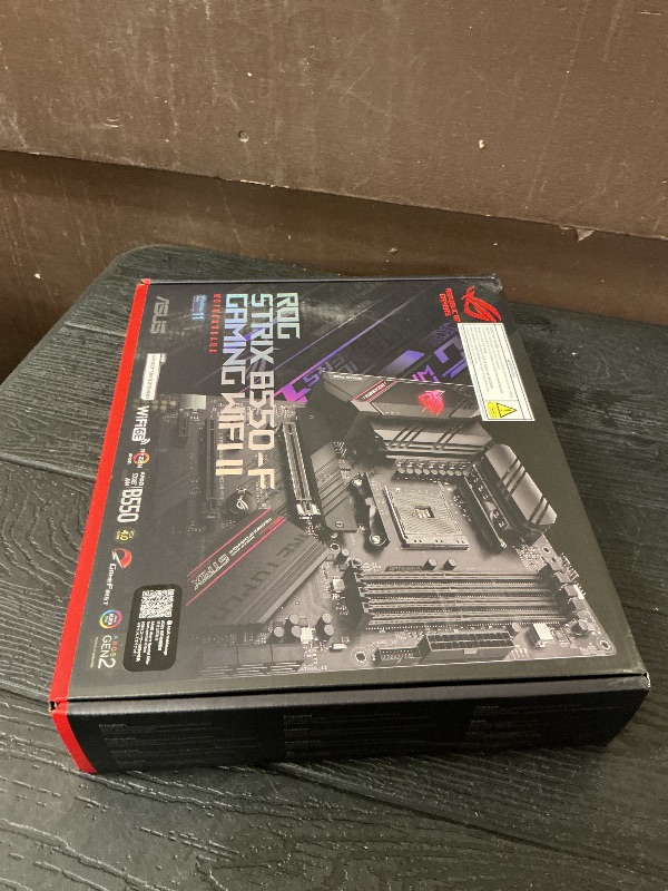 Photo 1 of ASUS ROG Strix B550-F Gaming WiFi II AMD Socket AM4 ATX DDR4 Motherboard