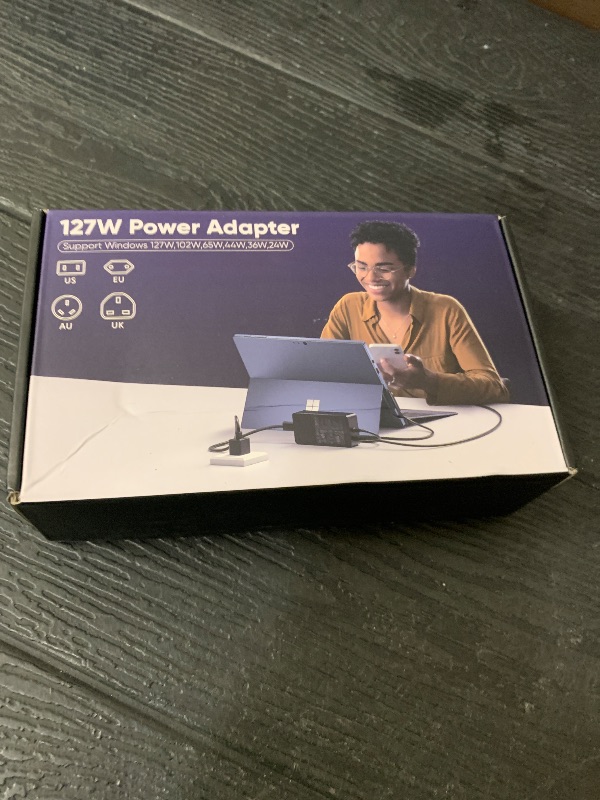 Photo 1 of Surface Charger,127W Microsoft Surface Charger for Surface Book 1/2/3, Surface Laptop Studio, Surface Pro 3/4/5/6/7/7+/8/9/10/11/12, Surface Laptop 1/2/3/4/5/6/7, Surface Go 1/2/3/4, Surface LaptopGo