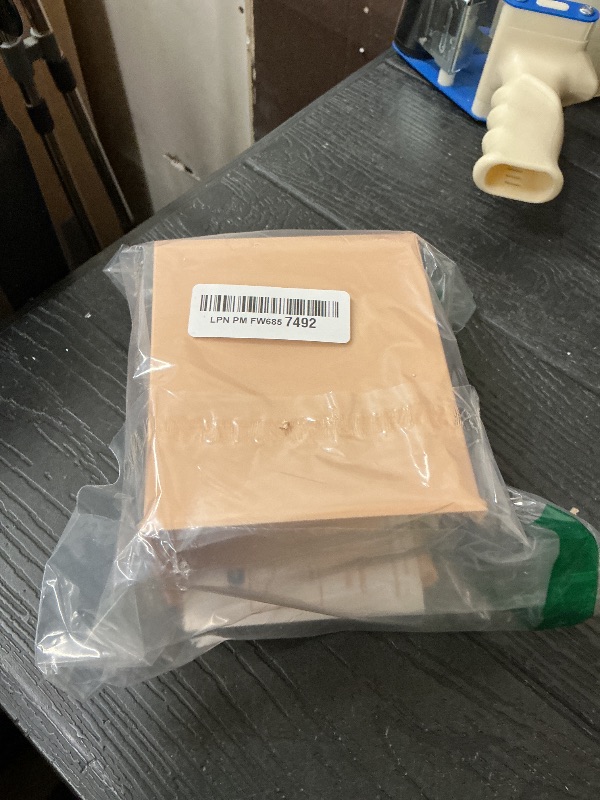 Photo 1 of XSHINOVA Toploader Dispenser & Penny Sleeve Holder - Dual Compartment Holds 250 Penny Sleeves & up to 50 Top Loaders, Stackable Card Storage Box with Dustproof Lid (Blush Beige)