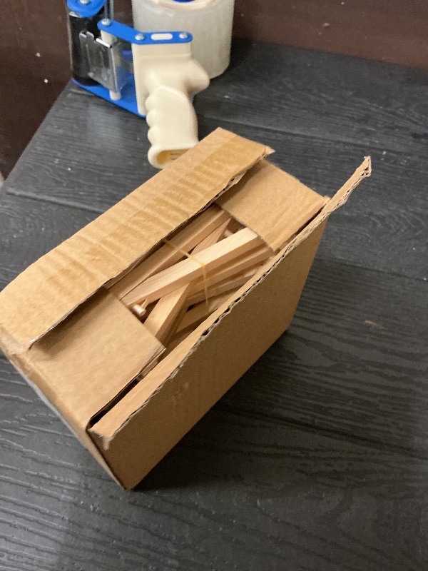 Photo 1 of 16 Pcs 5 Inch Mini Wood Display Easel, A-Shaped Small Wood Easel for Displaying Small Canvases, DIY Crafts, Photos, Gift, Home Decoration