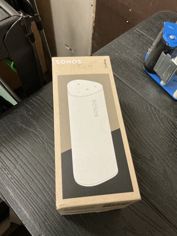Photo 1 of Sonos Roam 2 - White - Portable Waterproof Bluetooth Speaker