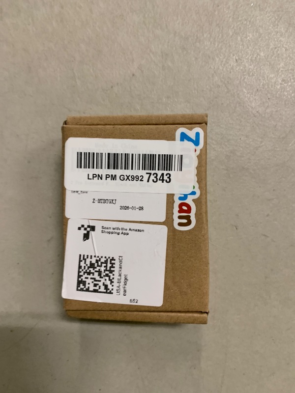 Photo 1 of 2 Pcs Keyboard Fidget Toy for Adults Fidget Keyboard Clicker Toys with LED Lights Keychain Stress Relief for Anxiety Decompression (Black and White)