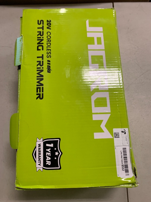 Photo 1 of 21V String Trimmer Cordless with 2x3.0Ah Battery and Charger, 12 Inch Battery Power Weed Eater String, Electric Weed Wacker, 2 In 1 Trimmer & Edger Lawn Tool Grass Cutter with 8 Lines for Garden, Yard