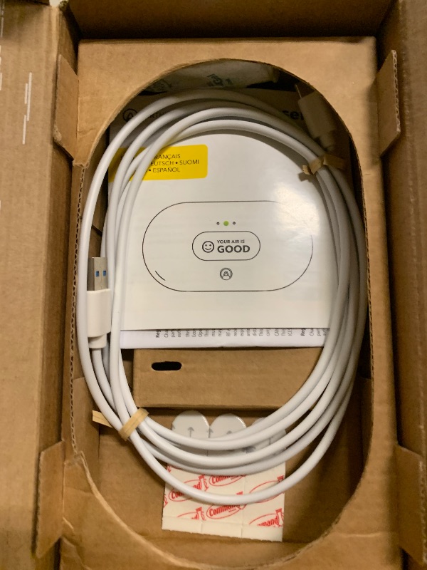 Photo 1 of Airthings 2960 View Plus - Battery Powered Radon & Air Quality Monitor (PM, CO2, VOC, Humidity, Temp, Pressure)