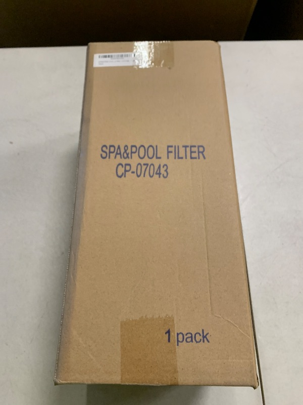 Photo 1 of Cryspool® 07043 Filter Compatible with Caldera 75, C-7375, 1019301, 73531, PCD75N, FC-3964, 75 Sq. Ft Spa Filter Cartridge, 1 Pack