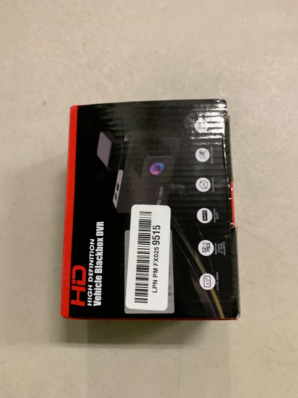Photo 1 of 3-inch 1080p High-Definition Dash cam for Cars with Super Night Vision, 170° Large Wide-Angle, 24 Hour Recording, G-Sensor Parking Monitoring FFF