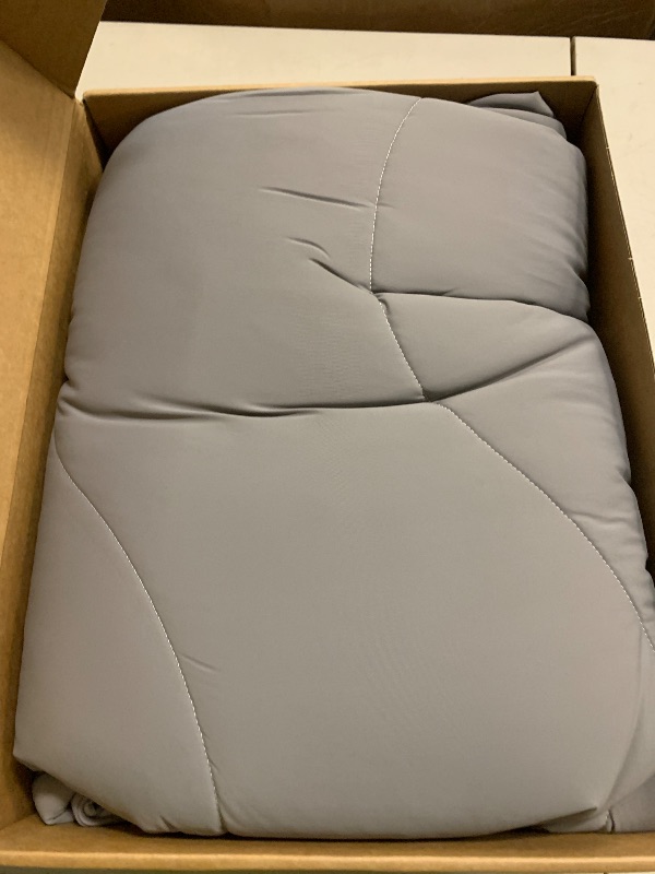 Photo 1 of REST® Evercool® Cooling Comforter, King/Cali King, Blanket for Hot Sleepers, All Season Bedding for Night Sweats, Breathable Lightweight Duvet, 106x90 Inches, Cool Gray