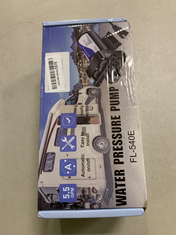 Photo 1 of TDRFORCE Fresh Water Pump 5.5GPM Pressure Increase Booster Pump 75 PSI Transfer Pump 110V Self Priming on Demand Diaphragm Pump Washdown Pump for Boats Inline Water Pump for Garden Hose…