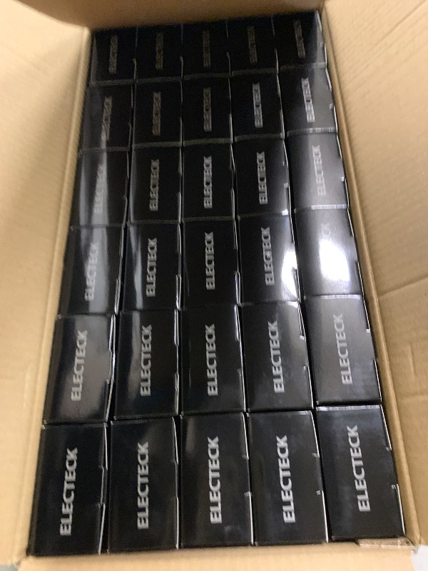 Photo 1 of ELECTECK 30 Pack GFCI Outlets 15 Amp, Non-Tamper Resistant, Decor GFI Receptacles with LED Indicator, Ground Fault Circuit Interrupter, Wallplate Included, ETL Listed, White