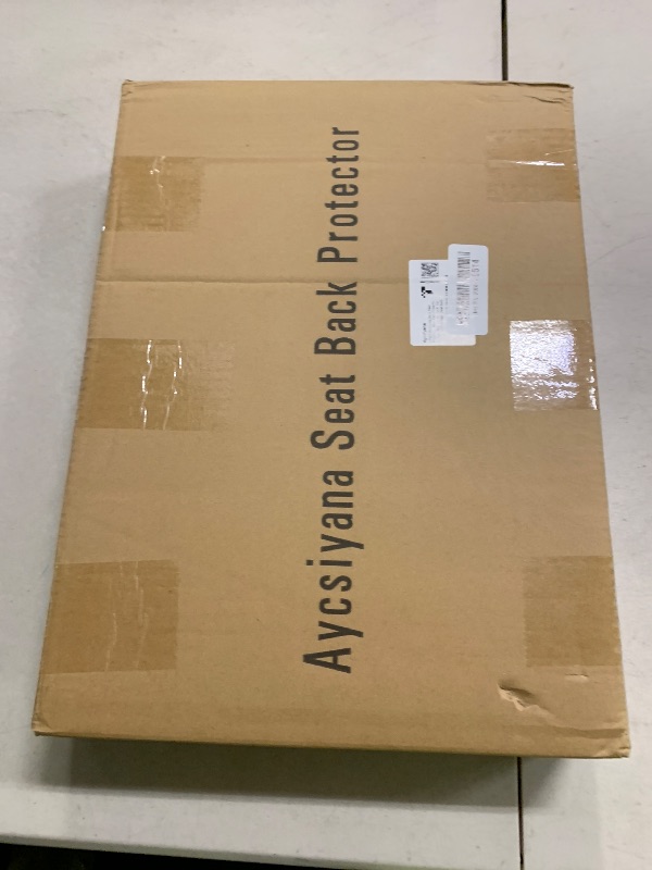 Photo 1 of 2 Pack Kick Mats Back Seat Protector?Seat Back Protector for Kids Feet Car Seat with Car Back Seat Organizer, Seat Back Protector Cover for Back of Front Seats - Protect against dirt and scuffs