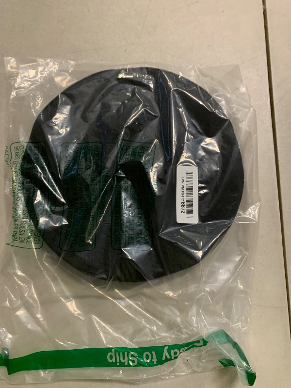 Photo 1 of 2 Pack Collapsible Stool Cushion – Thickened Memory Foam Seat Cushion for Telescopic Stools, Waterproof Oxford with Elastic Straps, Portable for Camping, Fishing, Picnics (Black, 10" x 10" x 1.2")