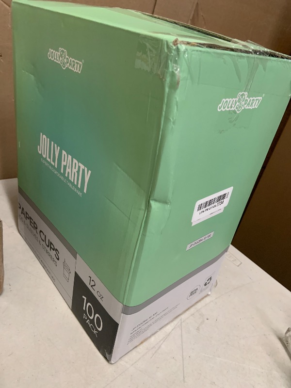 Photo 1 of [100 Pack] 12 oz Paper Coffee Cups, Disposable Paper Coffee Cup with Lids, Sleeves, and Stirrers, Hot/Cold Beverage Drinking Cup for Water, Juice or Tea, Suitable for Home, Shops and Cafes