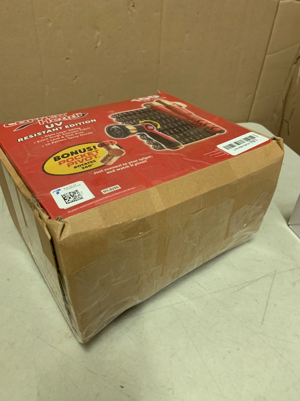 Photo 1 of Pocket Hose 100 FT Copper Head Expandable Garden Hose with Pocket Pivot, No Tangles, AS SEEN ON TV, 360° Swivel, Tri-Tex Tubing, Force Field Jacket, Lead-Free, No-Kink, Anti-Burst w/APT