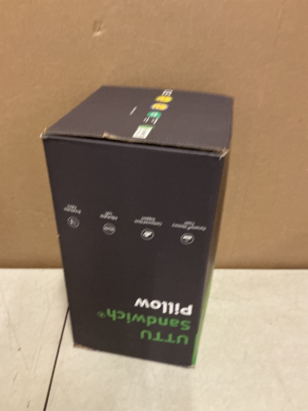 Photo 1 of UTTU Cervical Pillow for Neck Pain Relief, Memory Foam Neck Pillow for Sleeping, Adjustable Orthopedic Sandwich Pillow, Contour Cooling for Side Back Stomach Sleeper, Queen(23.6"×14"×5.2"/4.5")