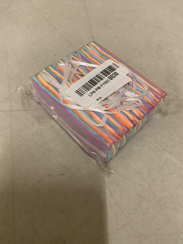 Photo 1 of 3 Pack Pastel Paper Fan Garland, 15.6 FT Colorful 3D Background Ceiling Hanging Decor for Wedding, Birthday, Bachelorette Party, Easter Decor