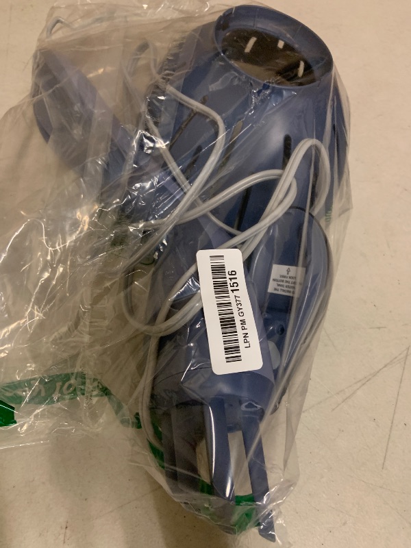 Photo 1 of Infiniti PRO by CONAIR Steam Therapy Hair Steamer, Portable Styling Tool with 7-Inch Diffuser Attachment, 30-Second Heat-Up, Penetrating Steam for Detangling, Reshaping, and Volumizing Curls, Blue