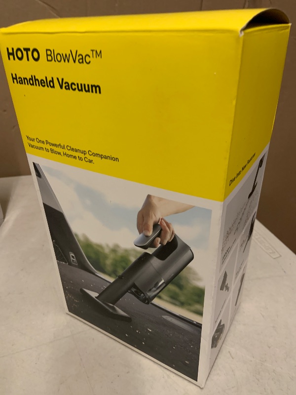 Photo 1 of HOTO BlowVac™ Handheld Vacuum Cordless, Car Vacuum Cleaner with 23000Pa High Power, 3 Suction Modes, Electric Compressed Air Duster Blower for Car Interior, Desk, Boat, Home, Outdoor