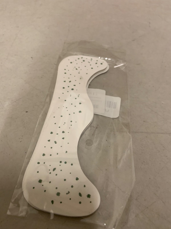 Photo 1 of 12 Sheets St Patricks Day Face Tattoos Stickers Glitter Green Shamrock Freckles Temporary Tattoo for Body Saint Patrick Day Clover Face Sparkle Makeup Accessories for Women Irish Party(face12)