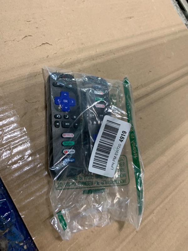 Photo 1 of (Pack of 2) Replacement Remote Control Only for Roku TV, Compatible for TCL Roku/Hisense Roku/Onn Roku/Sharp Roku/Element Roku/Westinghouse Roku/Philips Roku Smart TVs (Not for Roku Stick and Box)