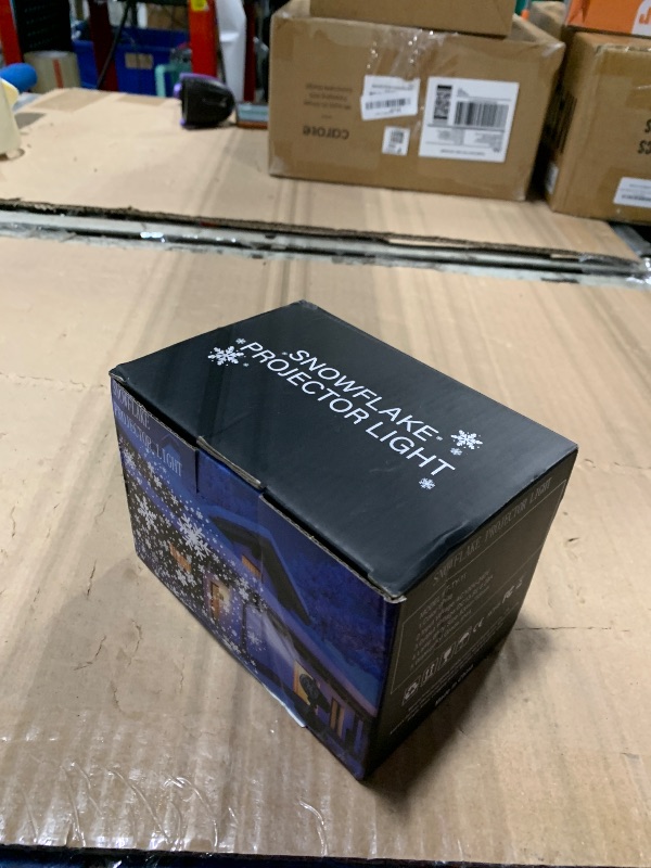 Photo 1 of ?LILNIAGY Christmas Decorations Outdoor Christmas Projector Lights Snowflake Projector, IP65 Waterproof & Adjustable Christmas Lights for Outdoor Christmas Decorations Home Party Garden Xmas Decor