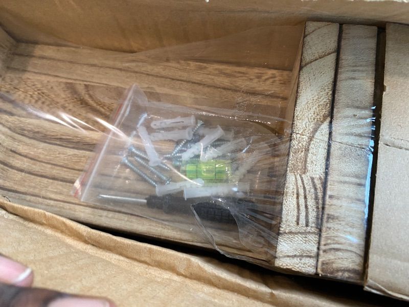 Photo 1 of (2) cbesvfo Wood Floating Shelves for Wall Bedroom, Repisas Flotantes De Pared, repisas flotantes de pared, Floating Shelves for Kitchen, Living Room, Kitchen, Office,Wood Shelves for Wall Decor Set of 5