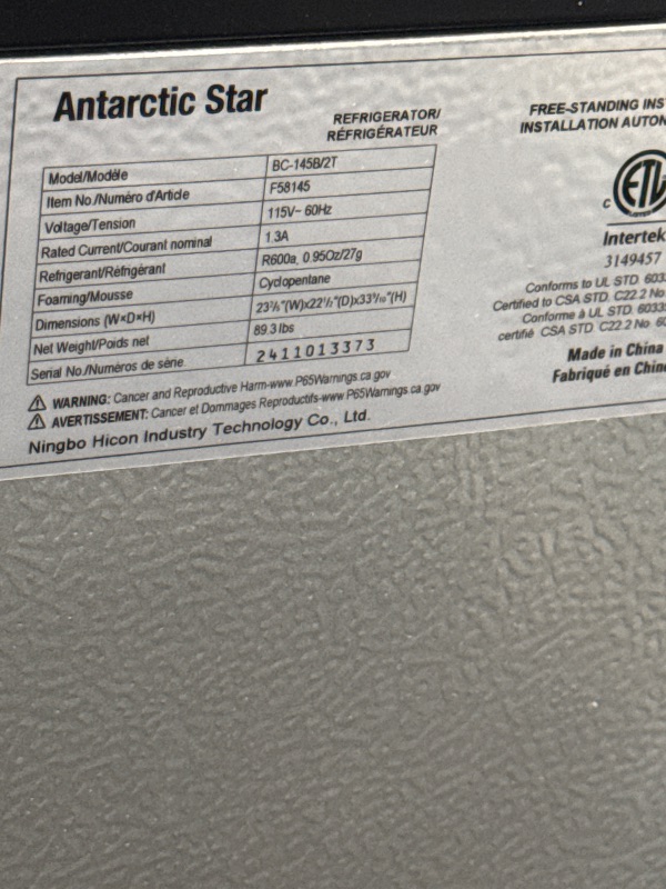 Photo 1 of **SMALL DENT ON THE BOTTOM DOOR** COWSAR Under Counter Double Drawer Refrigerator, 24 Inch Weather Proof Outdoor Beverage Fridge, Built-in Stainless Steel Beverage Cooler, 145 Cans for Kitchen & Commercial, Silver