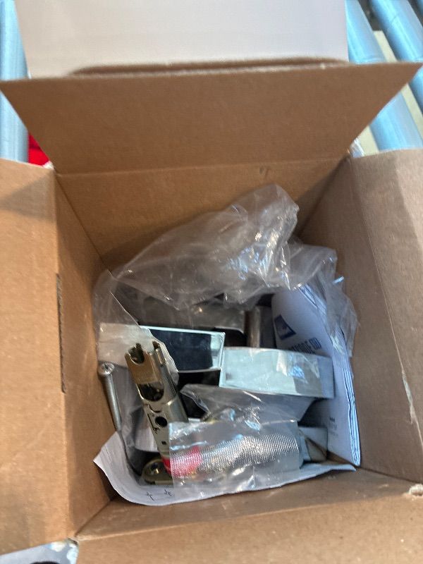 Photo 1 of **PLEASE READ NOTES**Kwikset SmartCode 917 Keypad Keyless Entry Contemporary Residential Electronic Lever Lock Deadbolt Alternative with Halifax Door Lever and SmartKey Security, Polished Chrome