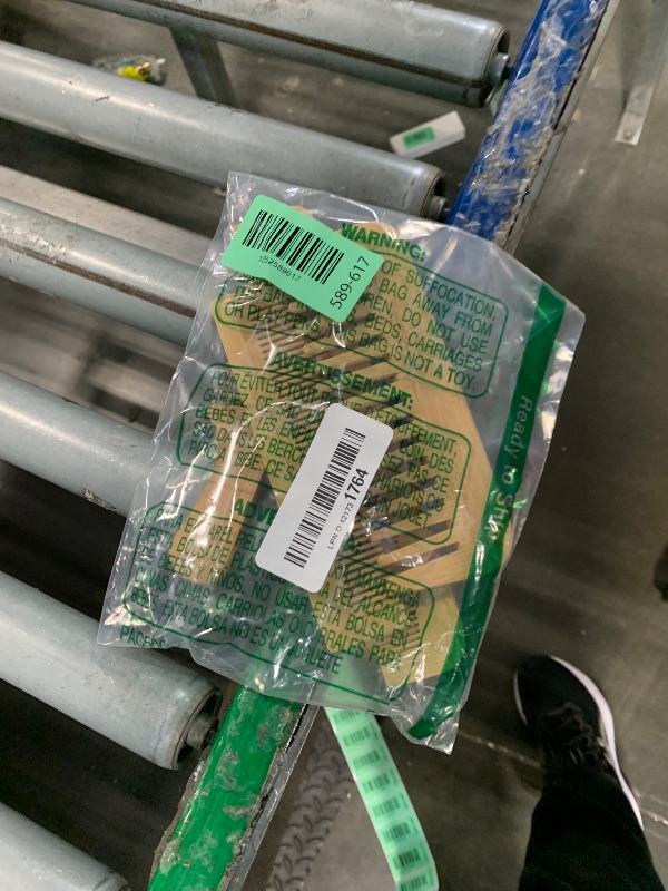 Photo 1 of ***MINOR DAMAGE*** Qiyuda 4 Pcs Bamboo Hair Comb Set, Anti Static Natural Fine Tooth Wide Tooth Wooden Comb