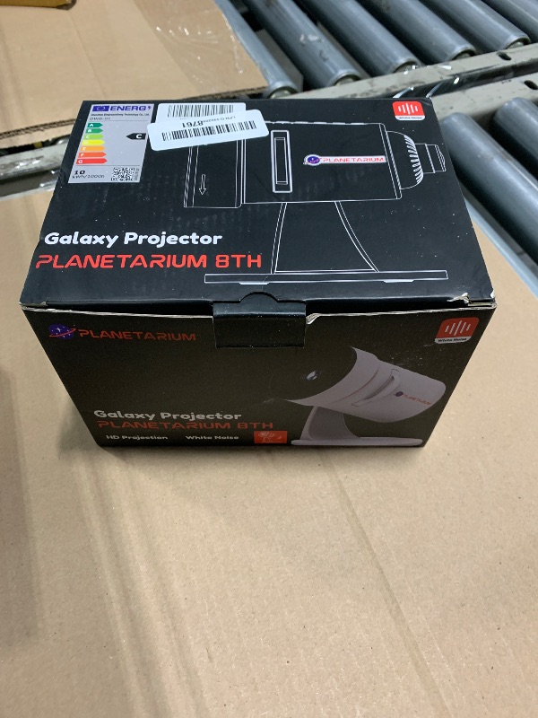 Photo 1 of [White Noise] Galaxy Projector, 28 Soothing Sounds Star Projector Sound Machine, Solar System Space Planetarium Projector Night Light, Room Decor for Ceiling Bedroom Kids Adults Sleep Trainer