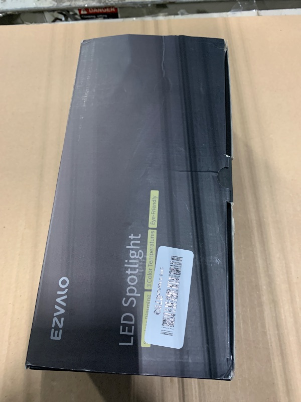 Photo 1 of EZVALO Spotlights Indoor with Remote,5500mAh Rechargeable Picture Lights, Wireless LED Uplighting with Timer?Dimmable, 3CCT,Mini Plant Spot Lights for Painting,Artwork,Accent Lighting(4Pack-Black)