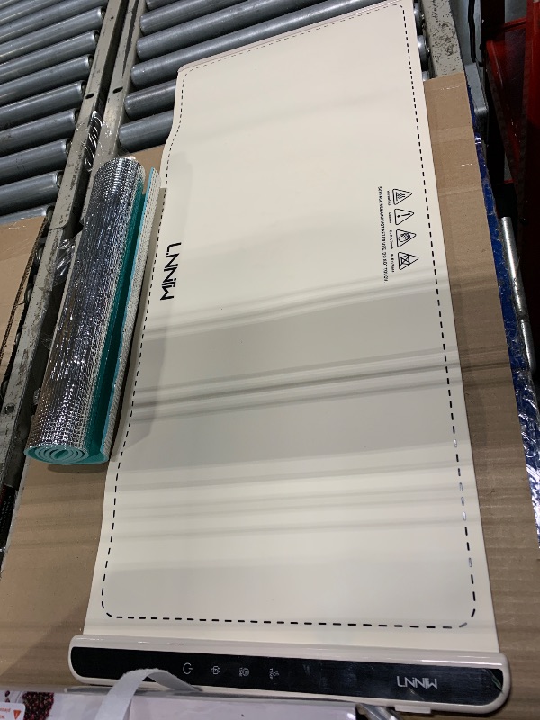 Photo 1 of *** NO POWER ADAPTER *** Extra Large Food Warming Mat with Heat-Resistant Pad, 36X15 Inch, 6 Temperature & 6 Timer Settings, Child Lock Safety, Fits More Dishes for Family Dinners and Parties