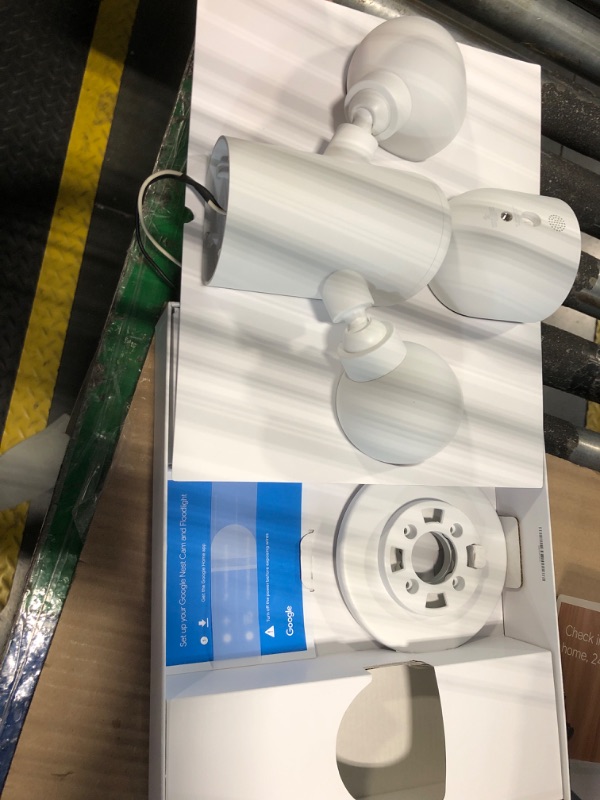 Photo 5 of Google Nest Cam with Floodlight - Outdoor Camera - Floodlight Security Camera, White, 1 Count (Pack of 1)