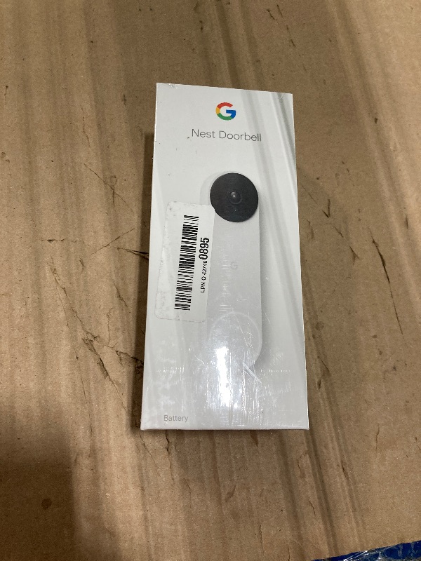 Photo 1 of ***factory sealed*** Google Nest Doorbell (Battery) - Snow