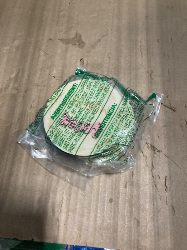 Photo 1 of ***1 missing*** 7 Pcs Months Baby Milestone Signs, 3D Pink Baby Monthly Milestone Cards Milestone Wooden Circles for Newborn Boy Girl 1-12 Months Baby Milestone Pictures (Double Sided)