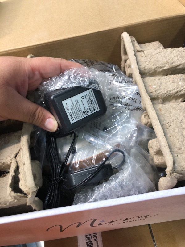 Photo 1 of **UNTESTED**
Homedics Mirra Oceanside Relaxation Fountain - Serene Decorative Home Decor, Natural