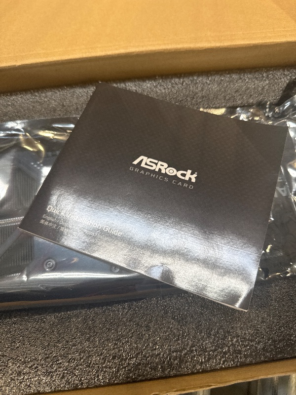 Photo 6 of ASRock AMD Radeon RX 9070 Challenger 16GB 2520 MHz 20 Gbps GDDR6 256Bit GPU RT+AI Accelerators PCIe5.0 2x8-pin Triple Fan 700W Graphics Card 0DB Silent Cooling DisplayPort2.1a HDMI2.1b LED Indicator