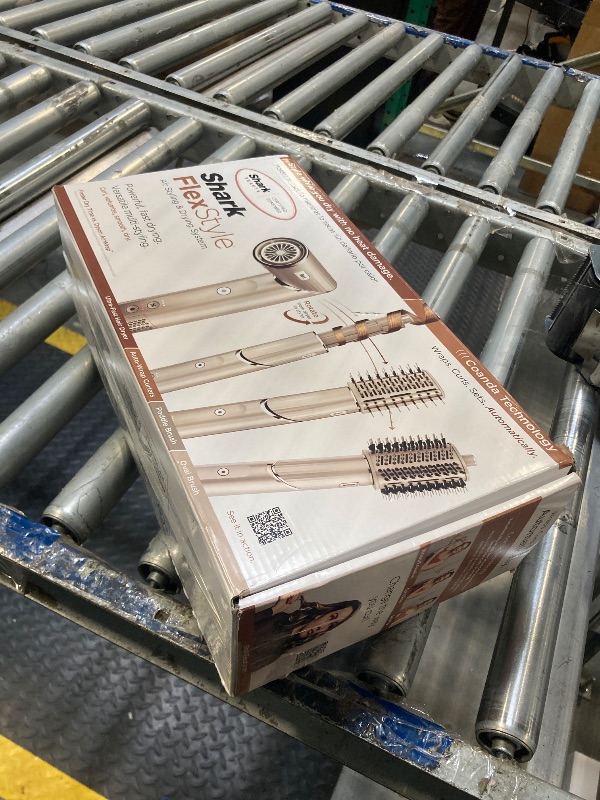 Photo 1 of *********TURNS ON PERFECTLY*******
Shark HD430REF (Refurbished) FlexStyle Air Styling & Drying System, Powerful Hair Dryer Brush & Multi-Styler with Auto-Wrap Curlers, Paddle Brush, Oval Brush, Concentrator Attachment, Stone (Renewed)