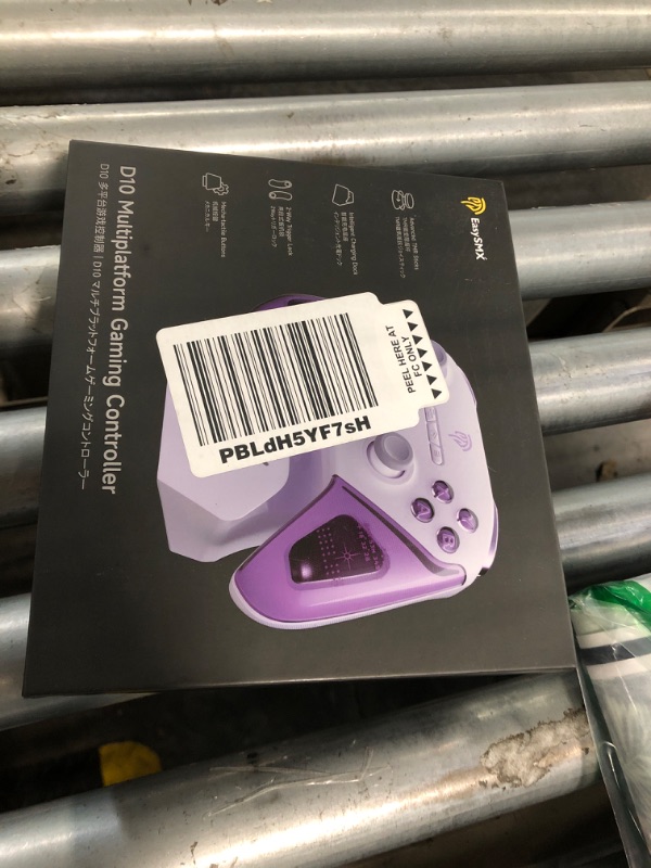 Photo 1 of EasySMX D10 PC Controller - Elite Wireless Bluetooth Pro Controller with TMR Joystick, Dual-Mode Triggers & Full Mechanical Buttons, 1000Hz Polling Rate, RGB Lighting for PC/Switch/Android/iOS