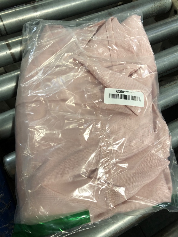 Photo 1 of *** LIGHT PINK *** JIALE Rectangle Tables Cloth, Waterproof Stain Resistant Tablecloth, Wrinkle Free Farmhouse Dining Table Cover, Soft Fabric Table Cloths for Dinner/Party/Holiday, 60 X 84 Inch, Pink