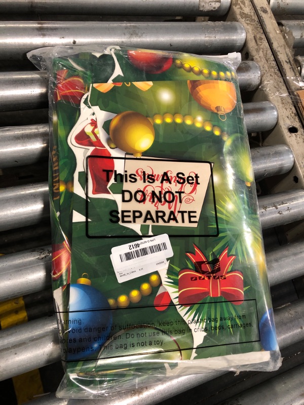 Photo 1 of **UNTESTED**
Outus 2 Pcs 72 Inches Christmas Tree Life Size Cardboard Cutout with LED Light Jointed Christmas Tree Cardboard Cutout Paper Flat Christmas Wall Decor for Xmas New Year Gifts Door Wall Hanging Decor