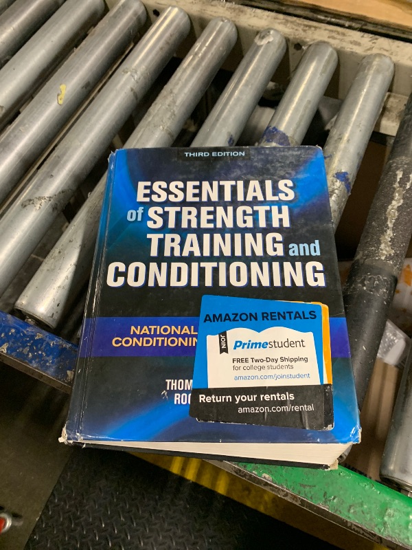 Photo 1 of [ ESSENTIALS OF STRENGTH TRAINING AND CONDITIONING: NATIONAL STRENGTH AND CONDITIONING ASSOCIATION ] BY Baechle, Thomas R ( Author ) Jun - 2008 [ Hardcover ] 