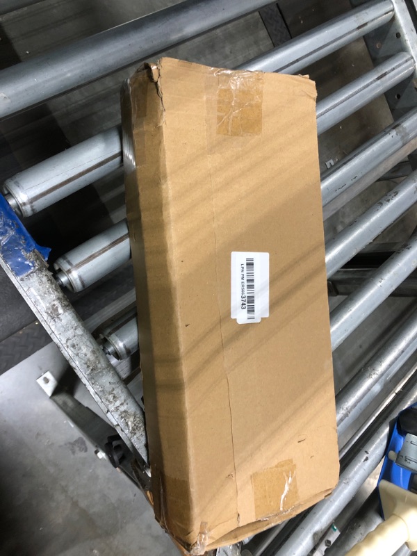 Photo 1 of **MISSING PIECES UNKNOWN**LiuoudTowel Rack for Bathroom, Wall Mounted Vertical Rolled Towel Storage Organizer Holder with Shelf, Holds Up 6 Large Bath Sheets, Silver Grey Large