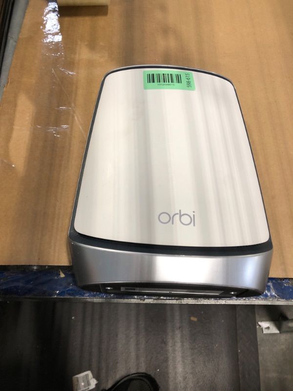 Photo 1 of ***Cord missing***NETGEAR Orbi Whole Home Mesh WiFi 6 Satellite (RBS850) - Adds up to 2,500 sq. ft. Coverage, AX6000 (Up to 6Gbps)
