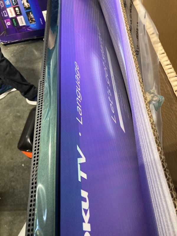 Photo 2 of Roku Smart TV – 65-Inch Pro Series 4K QLED RokuTV with Backlit Roku Voice Remote Pro, Dolby Vision IQ, 120Hz Refresh Rate – Live Local News, Sports, Gaming