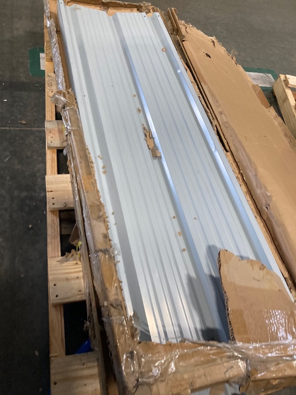 Photo 1 of *PARTIAL SET**USED*
GarveeLife 13 ft x21 ft x11 ft Oversized Metal Carport, Steel Heavy Duty Carport for All-Weather, Permanent Shelter for Bass Boats, Pickup Trucks, and Tractors, N.W. 660 LBS