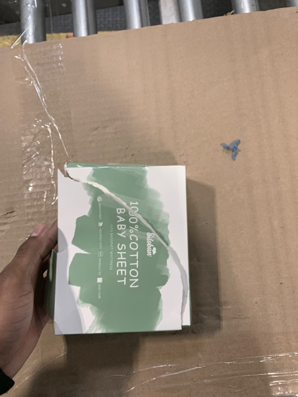 Photo 1 of 100% Cotton Bassinet Sheets Compatible with Ingenuity Bedside Baby Bassinet and Regalo Basic Bassinet(Small), 2 Pack, Ultra Soft Bassinet Sheet for Baby, White