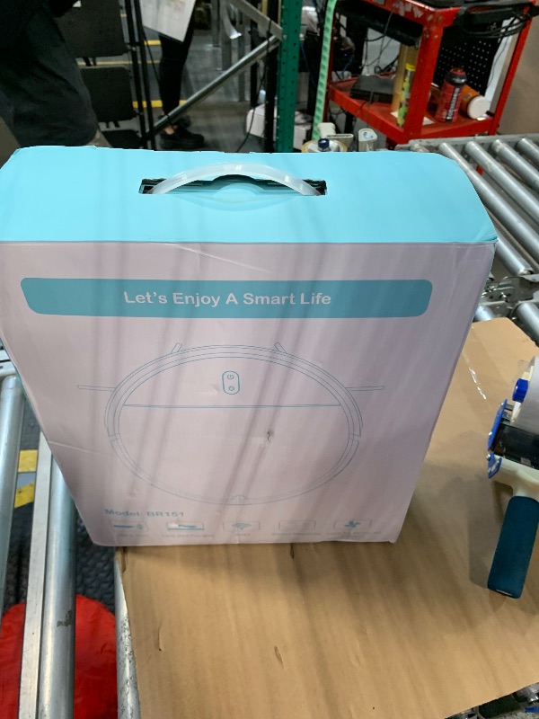 Photo 1 of *USED*
Robot Vacuum and Mop Combo, 2 in 1 Robotic Vacuum Cleaner with Schedule, App/Alexa/Voice Control, Slim 2.87", Self-Charging, 2300 Pa Suction & Long Runtime, Ideal for Hard Floor, Pet Hair, Carpet