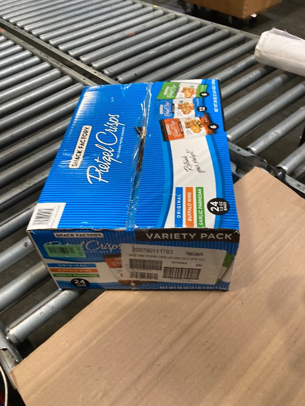 Photo 1 of *** EXP SEPT 26 2026 **** Snack Factory Pretzel Crisps Variety Pack, Individual 1.5 Ounce (Pack of 24)