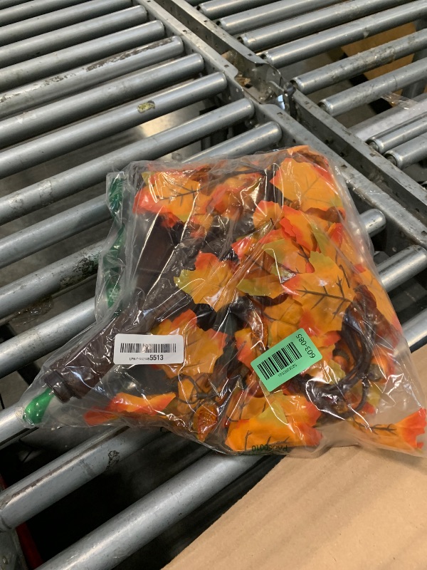 Photo 1 of **UNTESTED**
2 Packs 24 Inch Lighted Maple Tree Fall Thanksgiving Decorations with 48 LEDs Timer Battery Operated 3D Acorn Maple Lampshade Artificial Autumn Tree Lights for Thanksgiving Table Decor Home Indoor