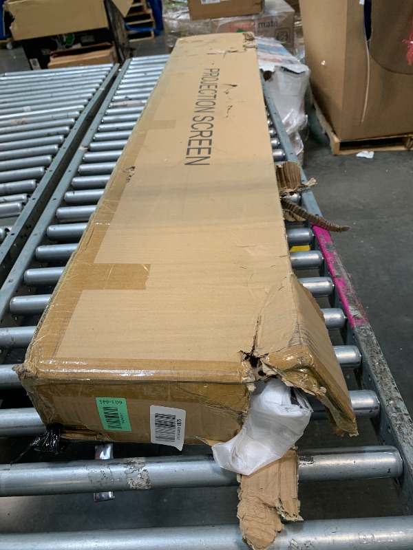 Photo 1 of ALR Screen for UST Projector, 120 inch ALR Fixed Frame Projector Screen Wall Mount 16:9 8K/4K 3D, Grey Projection Screen, 0.39 inch Ultra-Narrow Bezel for Movies and Games